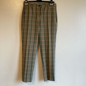 United Colors of Benetton Plaid Pants Size 6